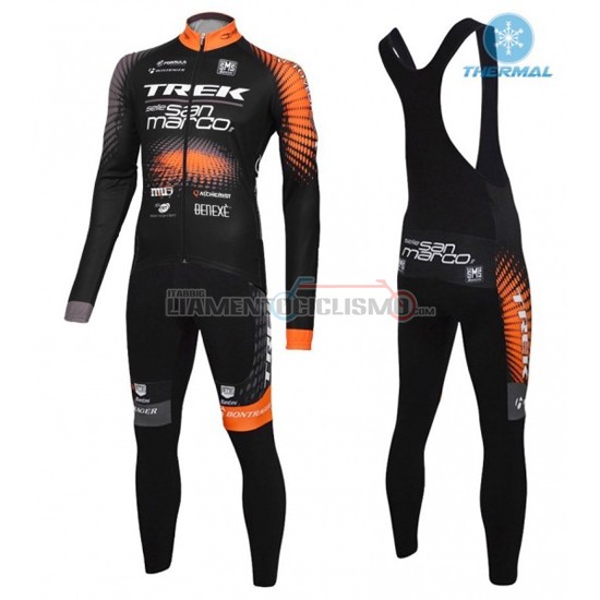 Abbigliamento Ciclismo Trek ML 2016 nero e arancione